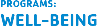 programs: well-being